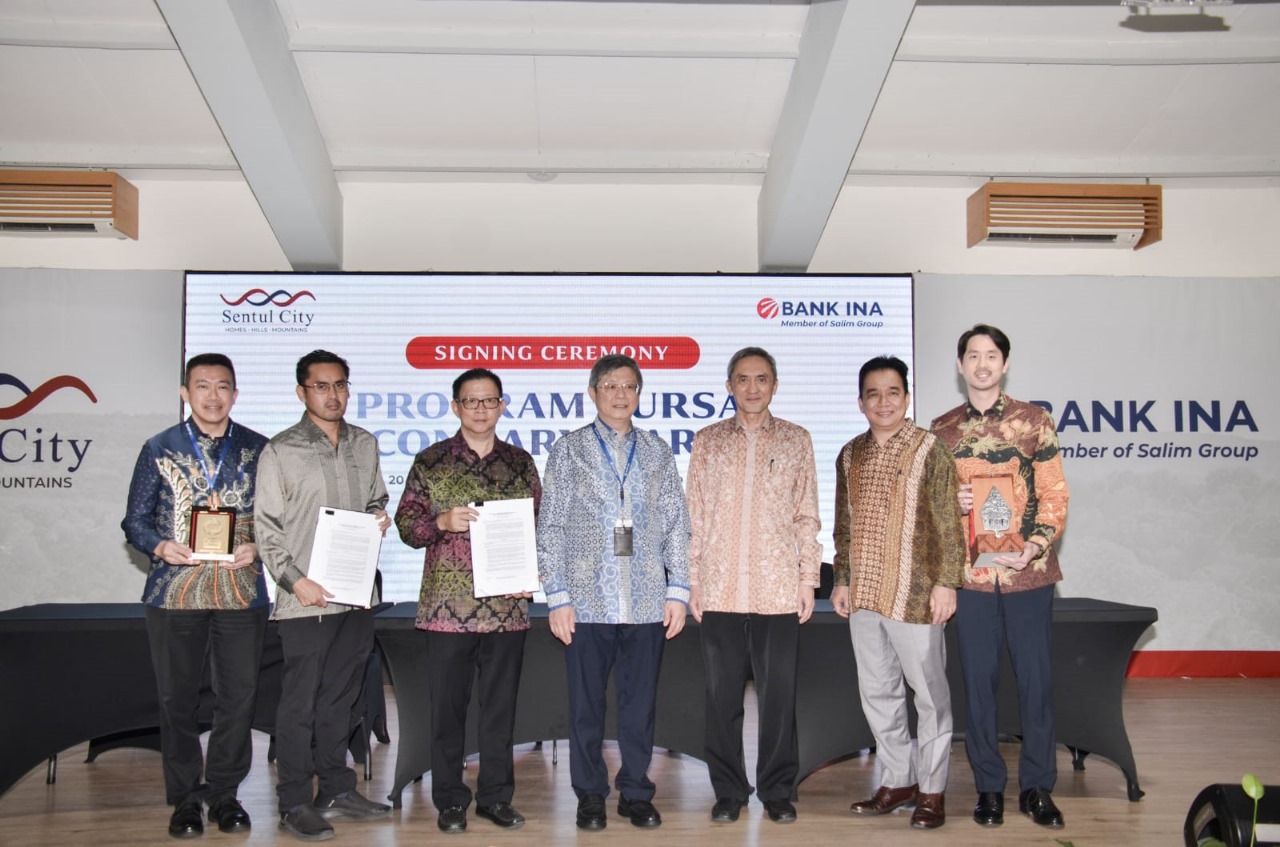 Kolaborasi Bank INA dan Sentul City Hasilkan Terobosan Layanan KPR Properti Sekunder Pertama di Indonesia